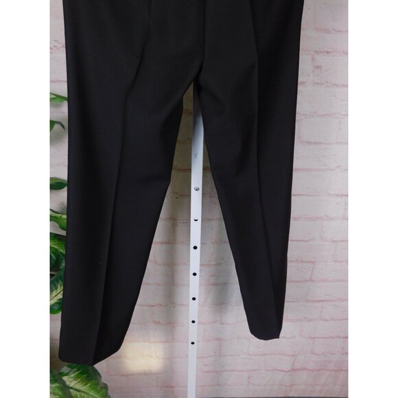 Men's Slim Black Dress Pants - Picture 6 of 12